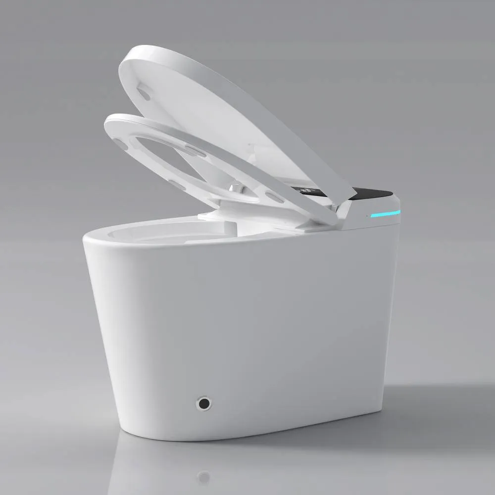 Xspracer Moray Elongated Smart Bidet Toilet with Foot Sensor, LED Display, and Warm Water, photo 8 of 8