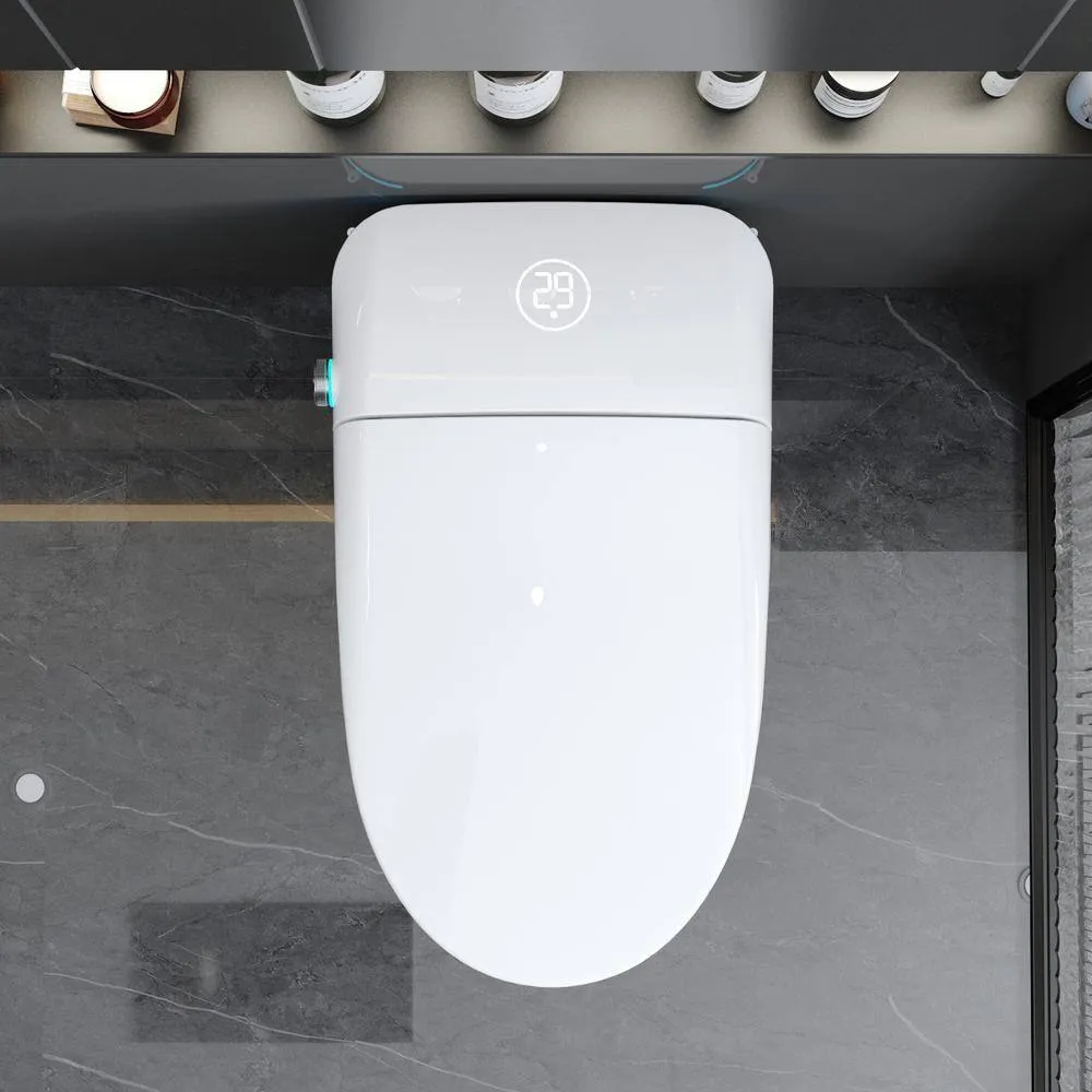 Xspracer Moray Elongated Smart Bidet Toilet with Foot Sensor and LED Night Light, photo 7 of 8