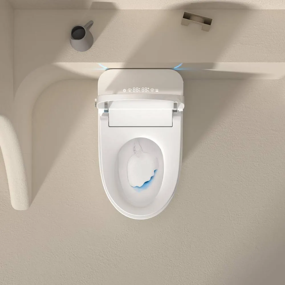 Xspracer Moray Elongated Smart Bidet Toilet - 1.28 GPF, White, AUTO Features, photo 3 of 8