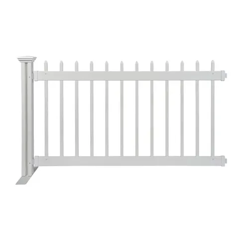 Zippity Kensington Hinged Vinyl Event Fence
