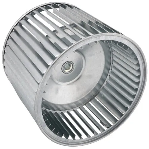 Trane WHL01099 9.5" x 8.12" CW Blower Wheel, 1/2" Bore Blower Motor, photo 3 of 3