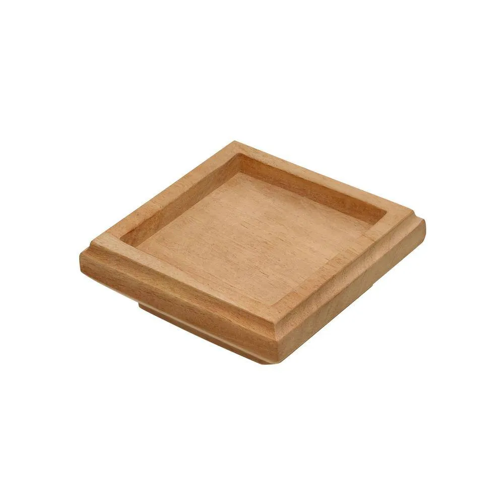 Protectyte Miterless 4 in. x 4 in. Untreated Wood Slip Over Fence Post Cap with Stainless Steel Pyramid, photo 4 of 4