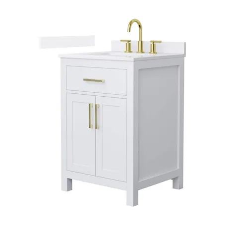 Beckett 24" Freestanding White Bath Vanity