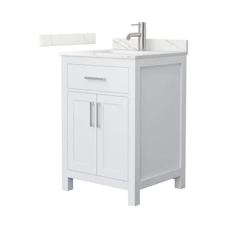 Beckett 24" Freestanding White Bath Vanity
