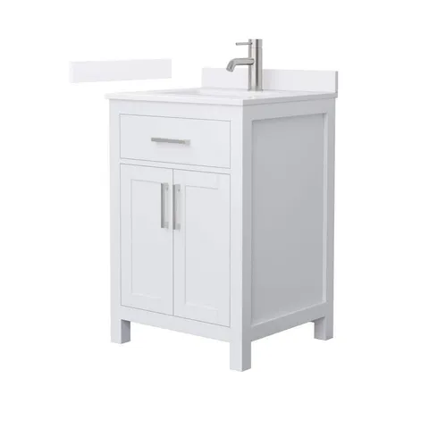 Beckett 24" Freestanding White Bath Vanity