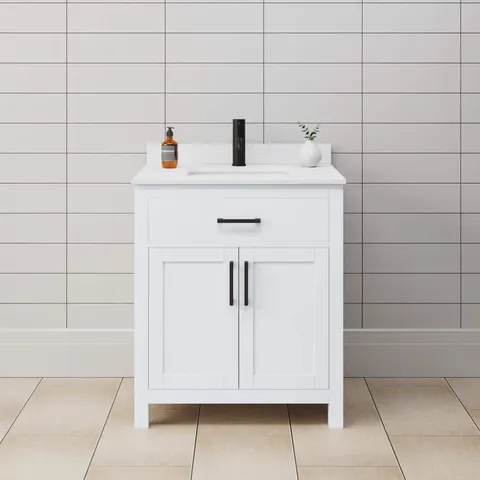 Beckett 30" Single Sink Bathroom Vanity