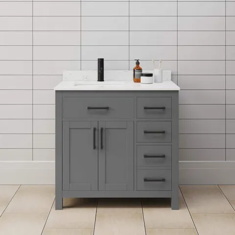 Beckett 36" Single Sink Bathroom Vanity