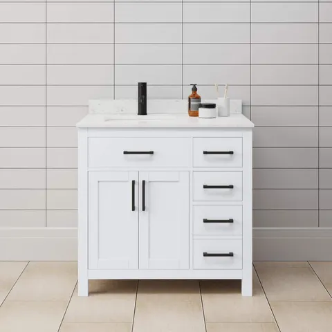 Beckett 36" Single Sink Bathroom Vanity