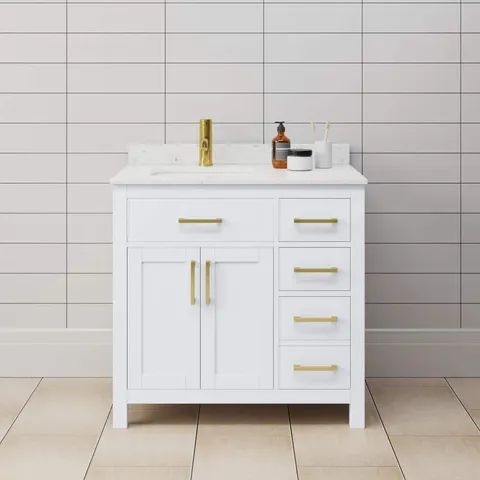 Beckett 36" Single Sink Bathroom Vanity