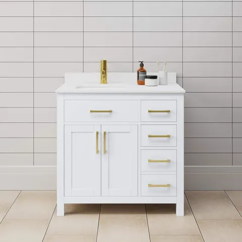 Beckett 36" Single Sink Bathroom Vanity