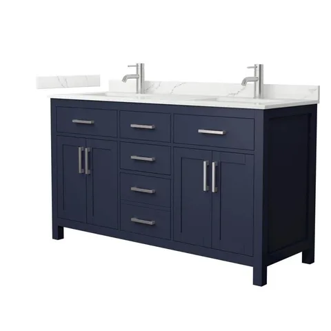 Beckett 60 in. Double Freestanding Bath Vanity
