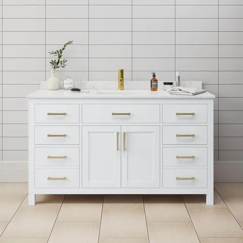 Beckett 60" Single Sink Bath Vanity