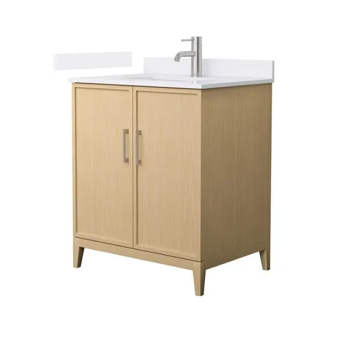 Elan 30" Single Bath Vanity in White Oak