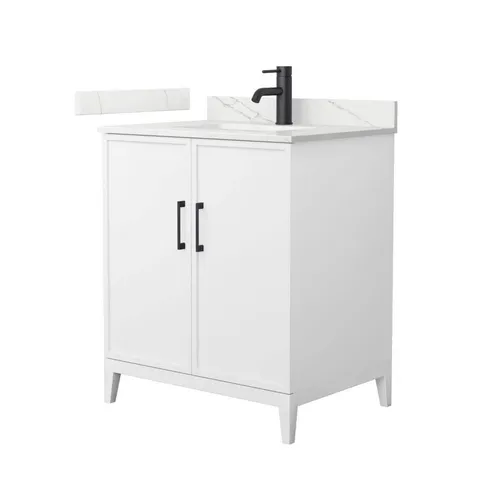 Elan 30" Single Bath Vanity with Quartz Top