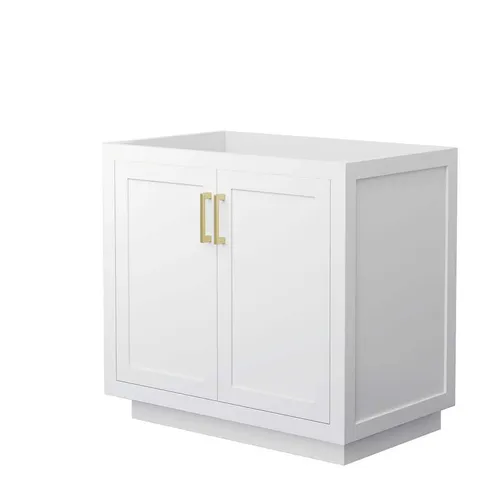 Miranda 35.25 in. Single Bath Vanity Cabinet in White