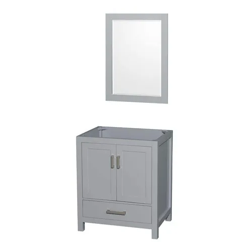 Sheffield 29" Single Bath Vanity Cabinet in Gray