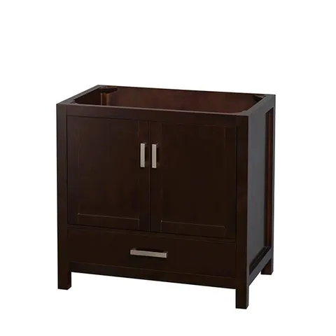 Sheffield 35" Single Bath Vanity Cabinet in Espresso