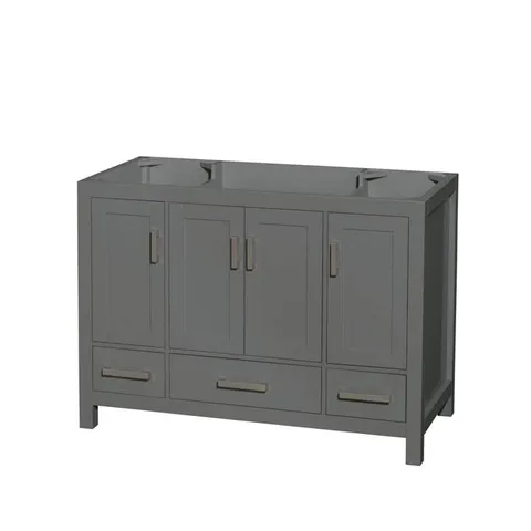 Sheffield 47 in. Single Bath Vanity Cabinet in Dark Gray