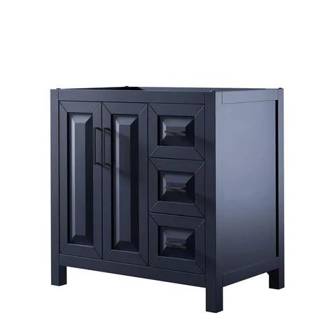 Daria 35" Single Bath Vanity Cabinet in Dark Blue