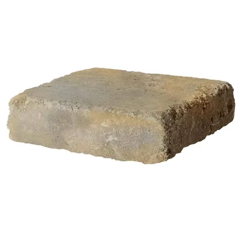 Rumblestone Square 7.01 in long · 7.01 in wide · 1.75 in high Yukon Concrete Paver