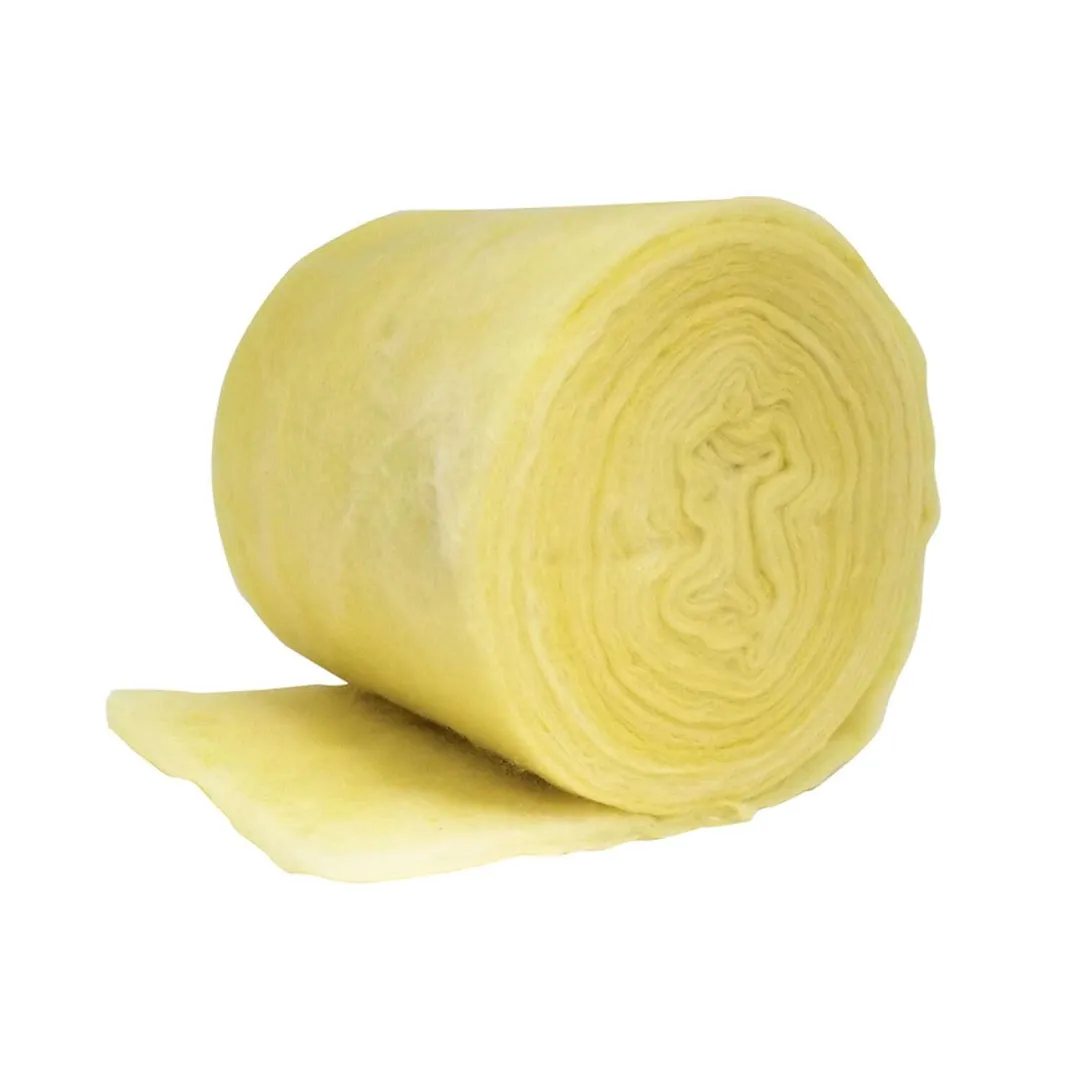 Frost King 6 in. W X 25 ft. L 1.6 Unfaced Fiberglass Pipe Insulation Wrap Roll 12.5 sq ft, photo 2 of 2