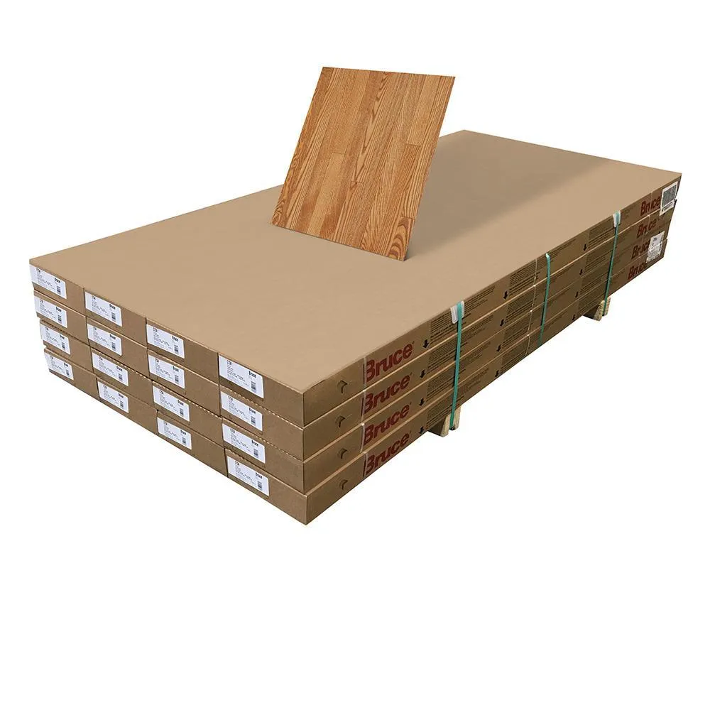 Bruce Plano Marsh Oak 3/4 in. Thick x 2-1/4 in. Wide x Varying Length Solid Hardwood Flooring (320 sq. ft. / pallet), photo 2 of 2