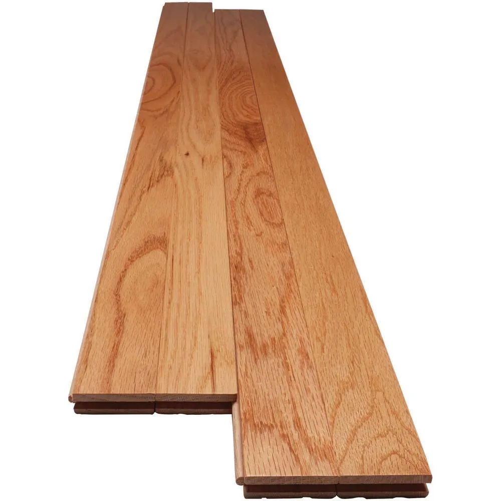 Bruce American Originals Natural Red Oak 3/4in. T x 2-1/4 in. W x Varying L Solid Hardwood Flooring (20 sq.ft./case), photo 10 of 10