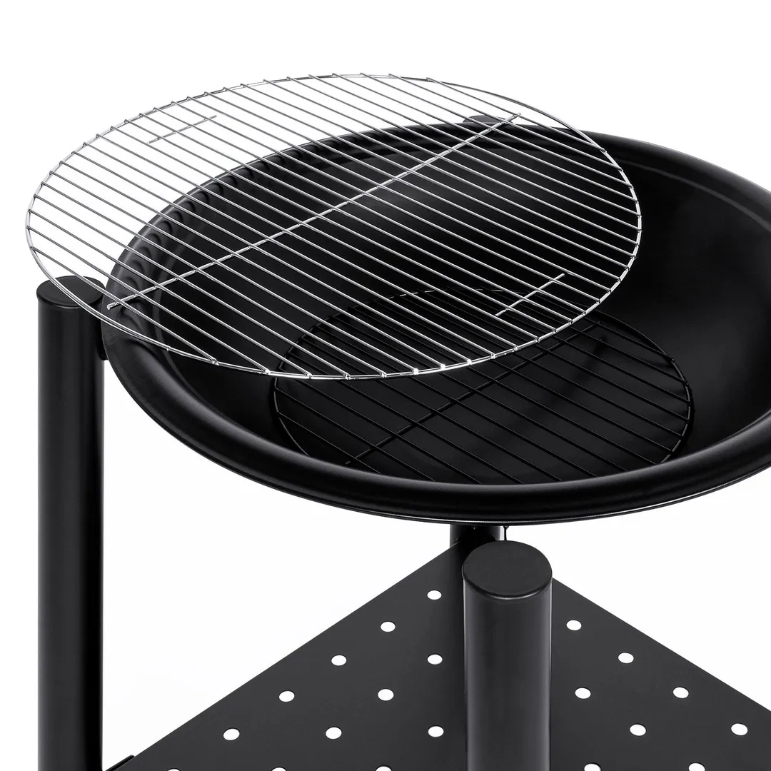 Best Choice Products 21.5 inch Patio Fire Pit Bowl w/ Storage Shelf, Cover, Poker, photo 5 of 6