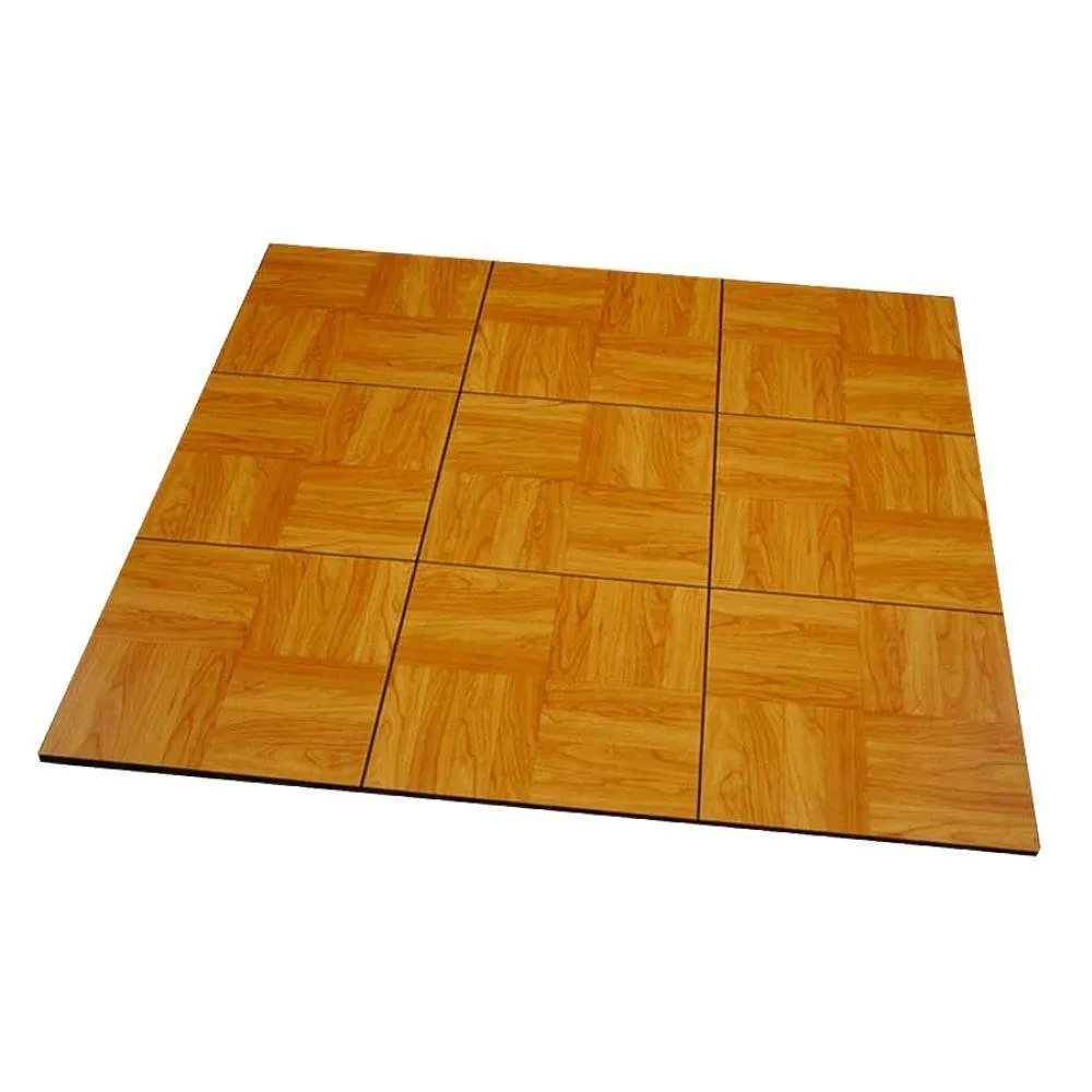 Greatmats Max Tile 12 in. x 12 in. x 5/8 in. Light Oak Vinyl Interlocking Raised Modular Floor Tile (Case of 26), photo 2 of 11