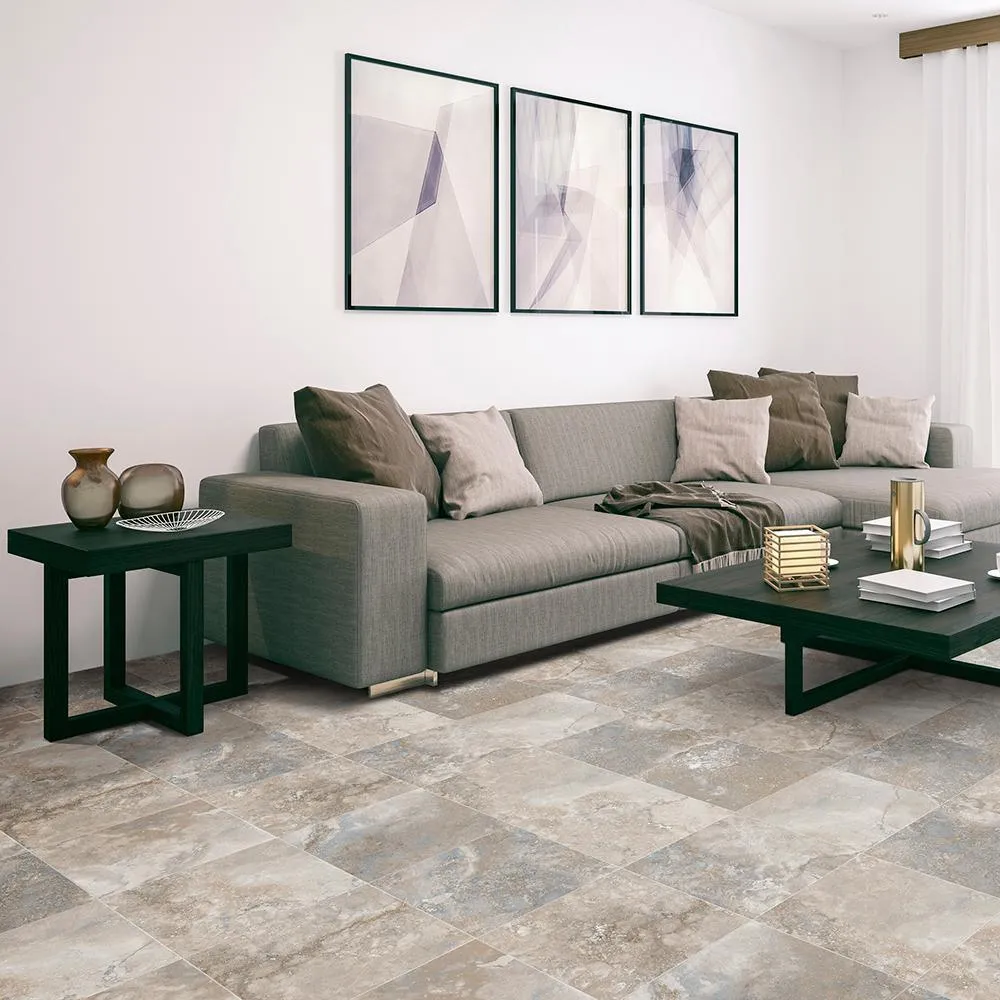 IVC Wheaton Tile Residential Vinyl Sheet, Sold by 13.2 ft. Wide x Custom Length, photo 2 of 12