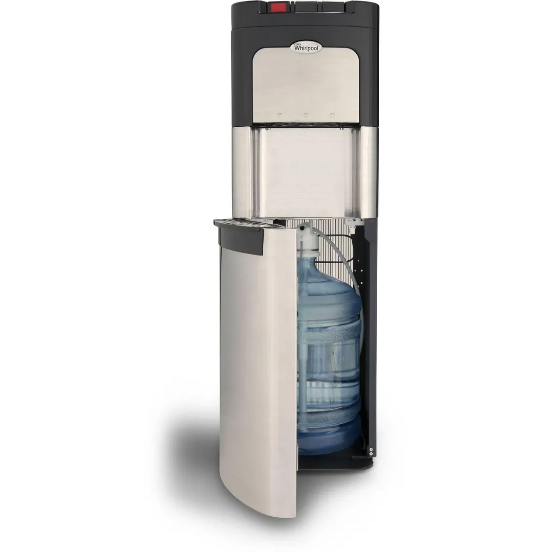 Whirlpool Stainless Steel, Bottom Loading Commercial Water Dispenser Water Cooler, with Ice Chilled Water Cooling Technology and Steaming Hot Water, photo 2 of 3