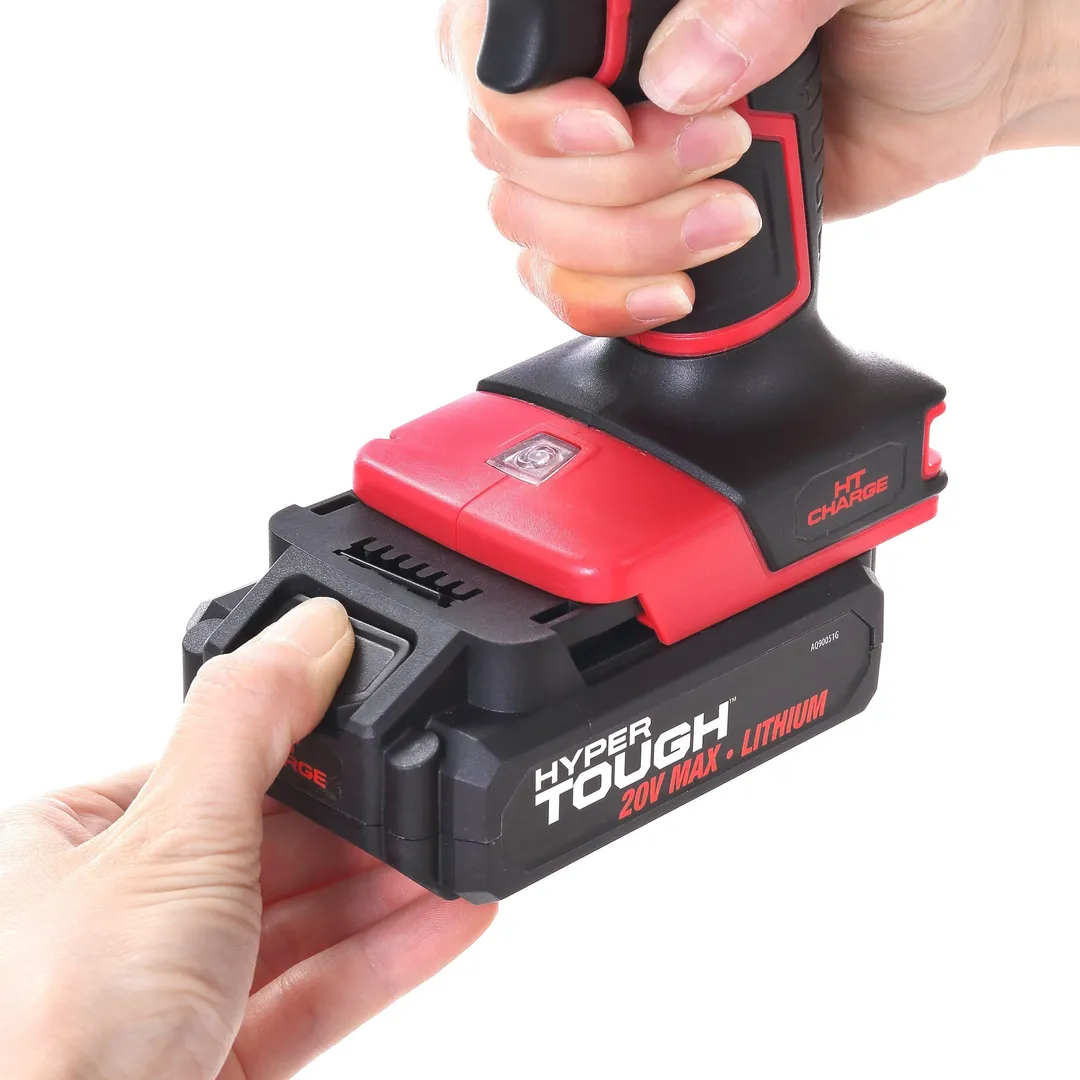 Hyper Tough 20V MAX 2.0Ah Lithium-ion Rechargeable Battery, photo 9 of 9