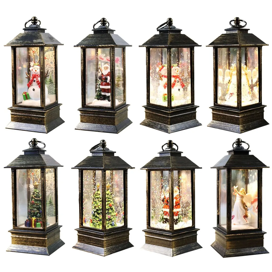 Ankishi Christmas Candle Lantern Battery Operated Hanging Flameless Lamp, photo 6 of 9