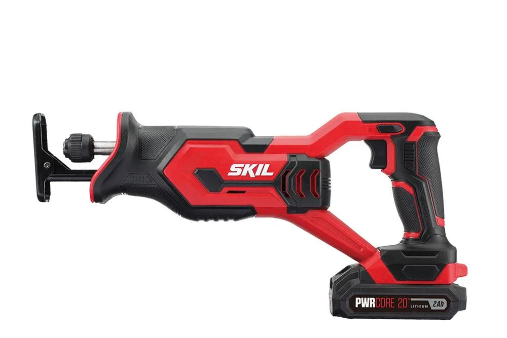 SKIL PWRCore 4-Tool 20V Cordless Combo Kit with (2) 2.0Ah Lithium-Ion Batteries and Charger, CB739601, photo 15 of 16