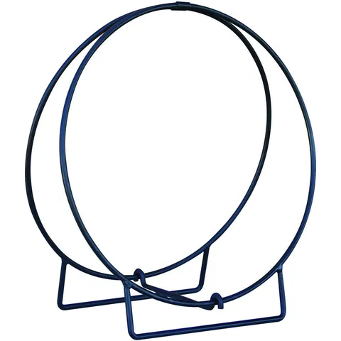 36-Inch Diameter Firewood Hoop, Black