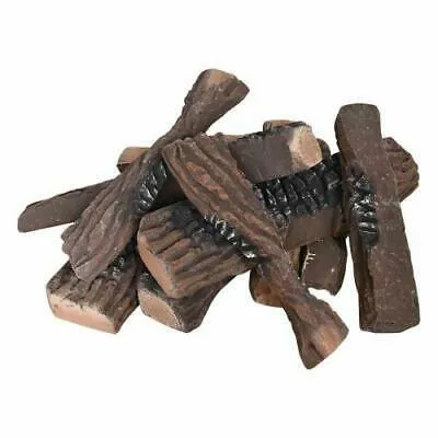 Ceramic Propane Fireplace Imitation Wood