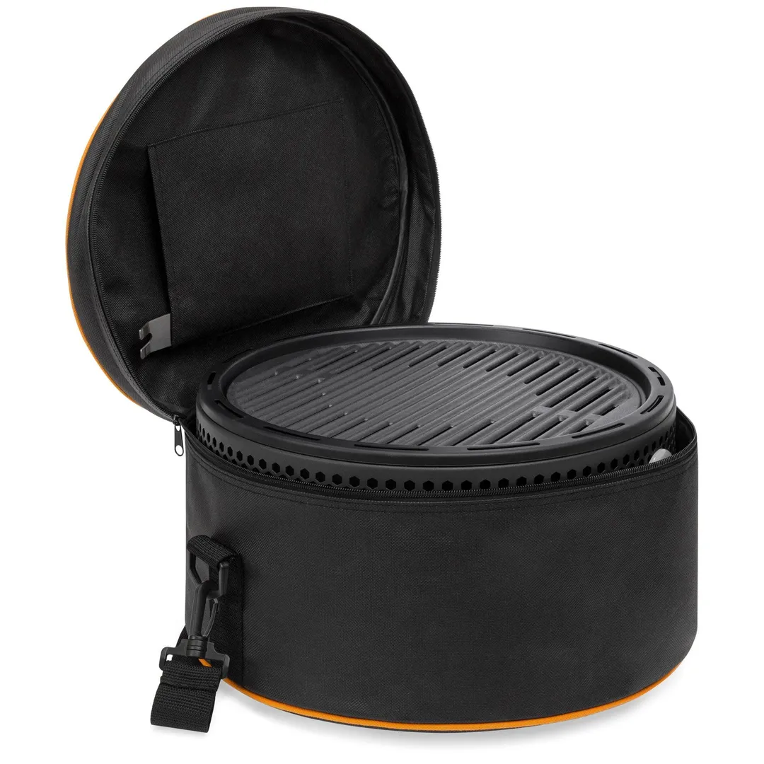 Best Choice Products 16in Portable Electric Tabletop Charcoal BBQ Grill for Indoor and Outdoor Cooking w/ Travel Bag, photo 6 of 7