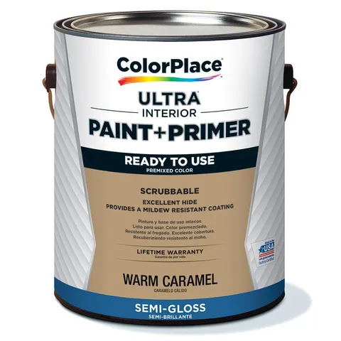 ULTRA Interior Paint & Primer, Warm Caramel, Semi-Gloss, 1 Gallon