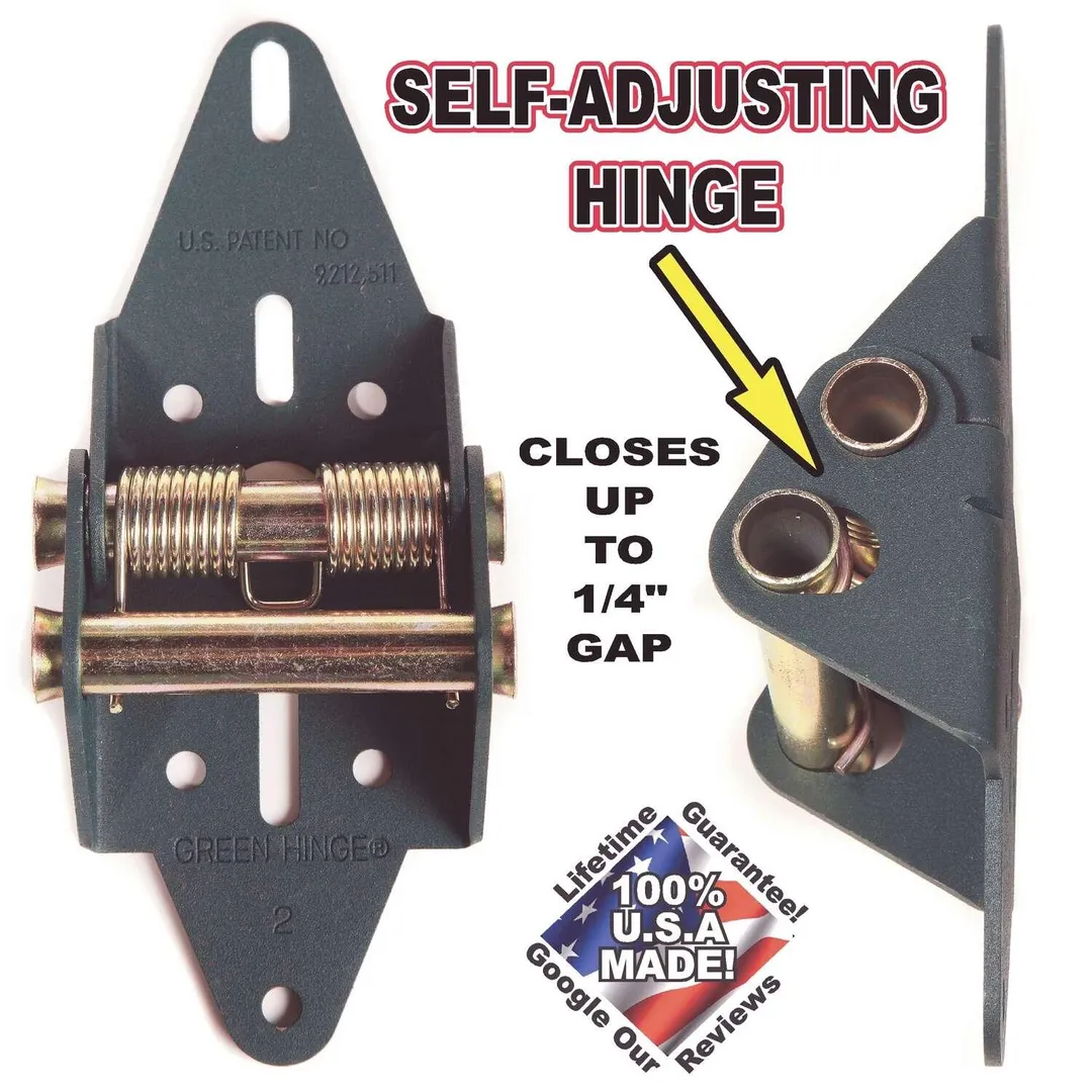 Green Hinge System Steel Commercial Garage Door Hinge, photo 2 of 9