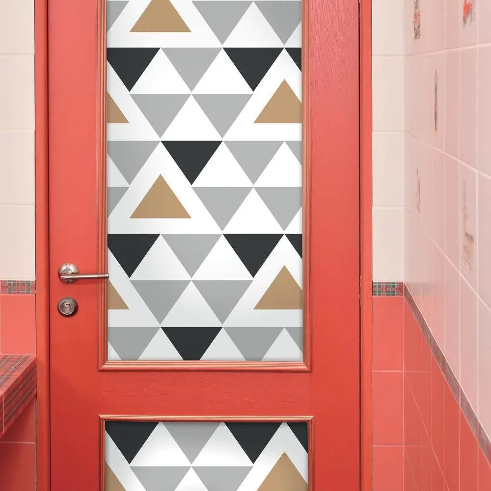 RoomMates Geometric Triangle Peel & Stick Wallpaper, photo 4 of 7