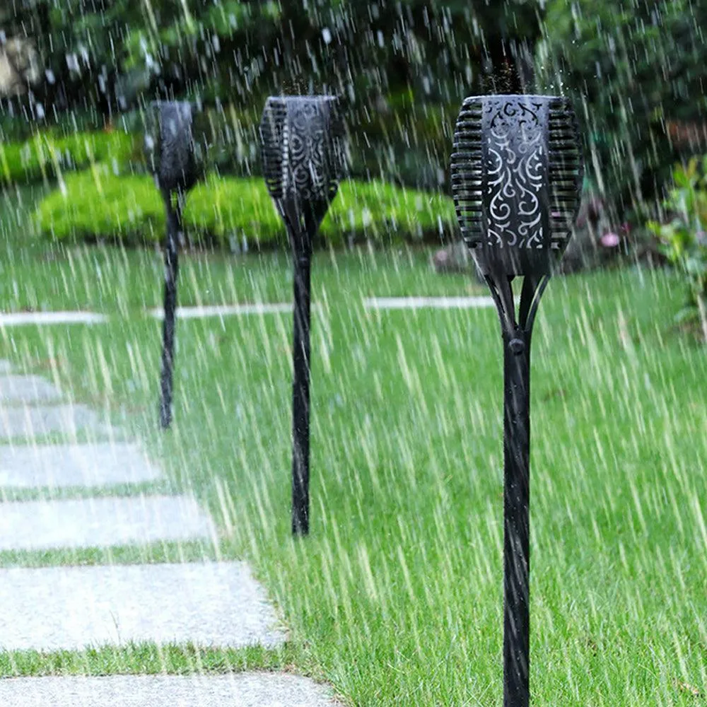 Anself Solar Power Torch Light Outdoor Landscape Garden Street Lights Waterproof Decorative Lamp, photo 3 of 7