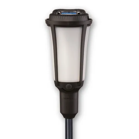 Mosquito Repellent Outdoor Torch; 4 LEDs, No Open Flame