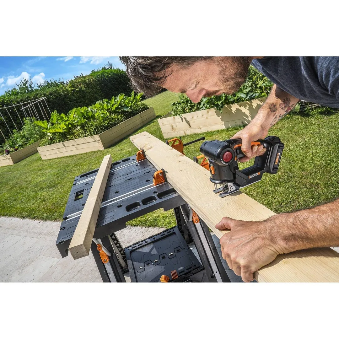 WORX 20V Axis 2-in-1 Reciprocating Saw And Jigsaw, Battery Included, WX550L, photo 5 of 7