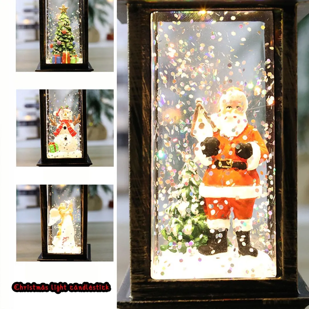 Ankishi Christmas Candle Lantern Battery Operated Hanging Flameless Lamp, photo 8 of 9