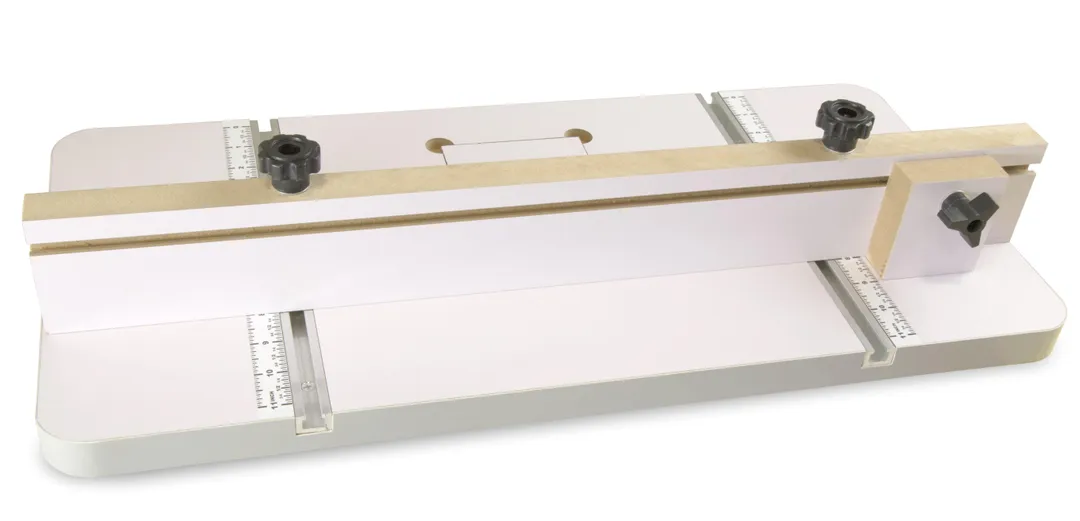 WEN 24-by-12-Inch Drill Press Table with an Adjustable Fence and Stop Block, DPA2412T, photo 5 of 5