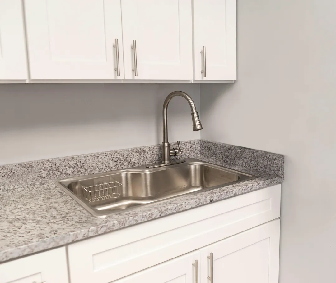 Design House 113118 Single Bowl 1-Hole 33x22x8 in. 18 Gauge Kitchen Sink, Stainless Steel, photo 6 of 9