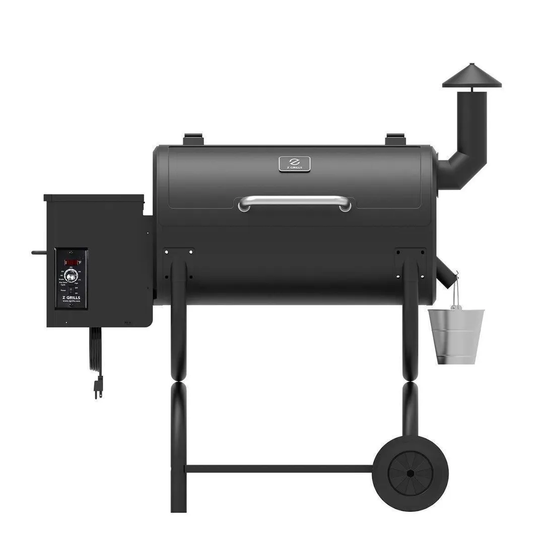 Z GRILLS Wood Pellet BBQ Grill and Smoker with Digital Temperature Controls Roast, Sear, Bake,Smoke, Braise and BBQ, photo 3 of 5