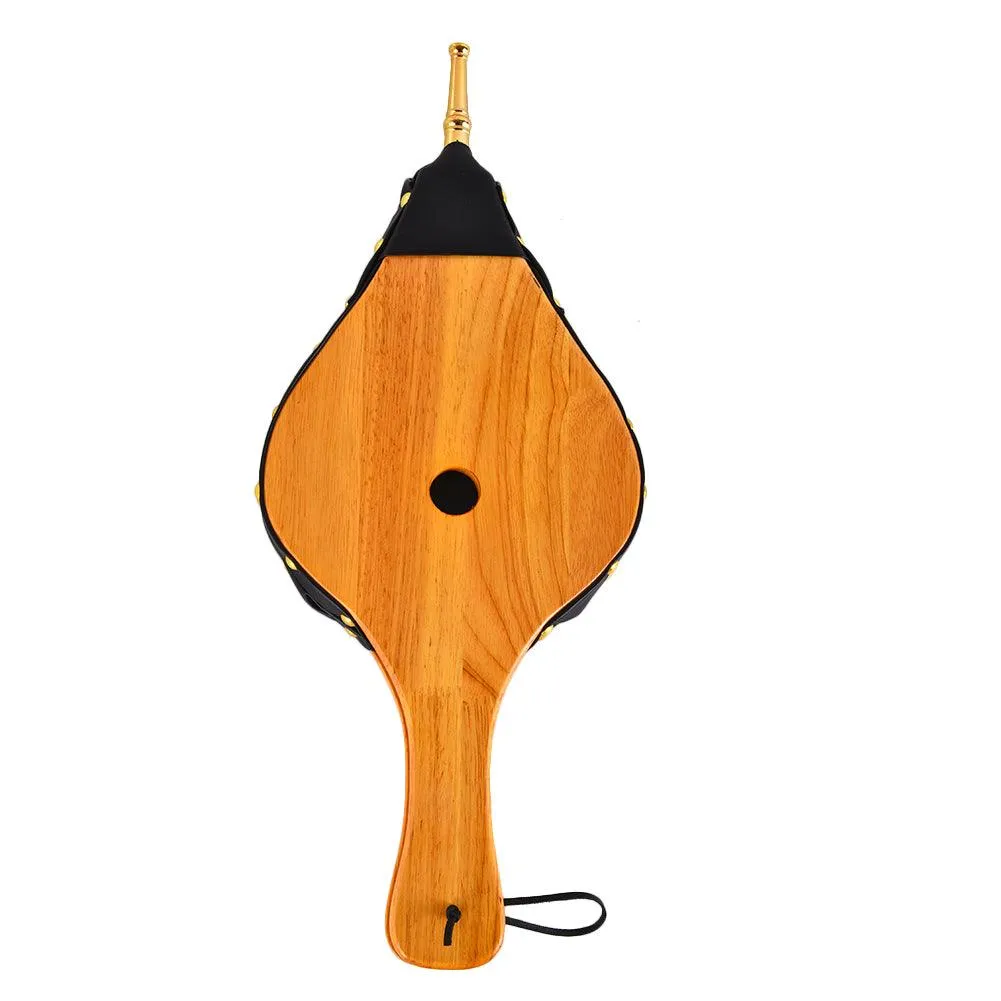PROKTH Wooden Fireplace Blower Leather Winder Wind Blowing Outdoor Barbecue Supplies, photo 2 of 8