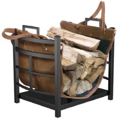 Log Rack - Floor - 15" Height X 16" Width X 14" Depth - Steel