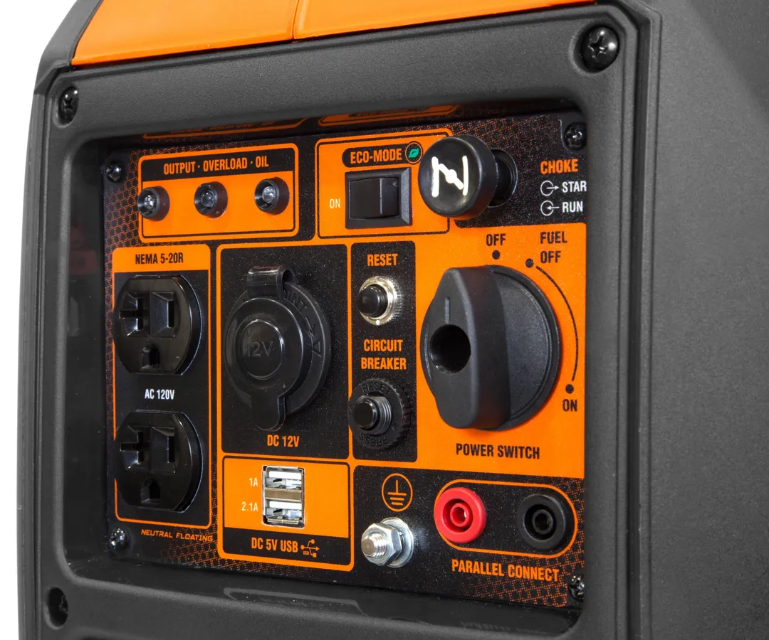 WEN Super Quiet 2350-Watt Portable Inverter Generator with Fuel Shut Off, CARB Compliant, Ultra Lightweight, photo 4 of 7
